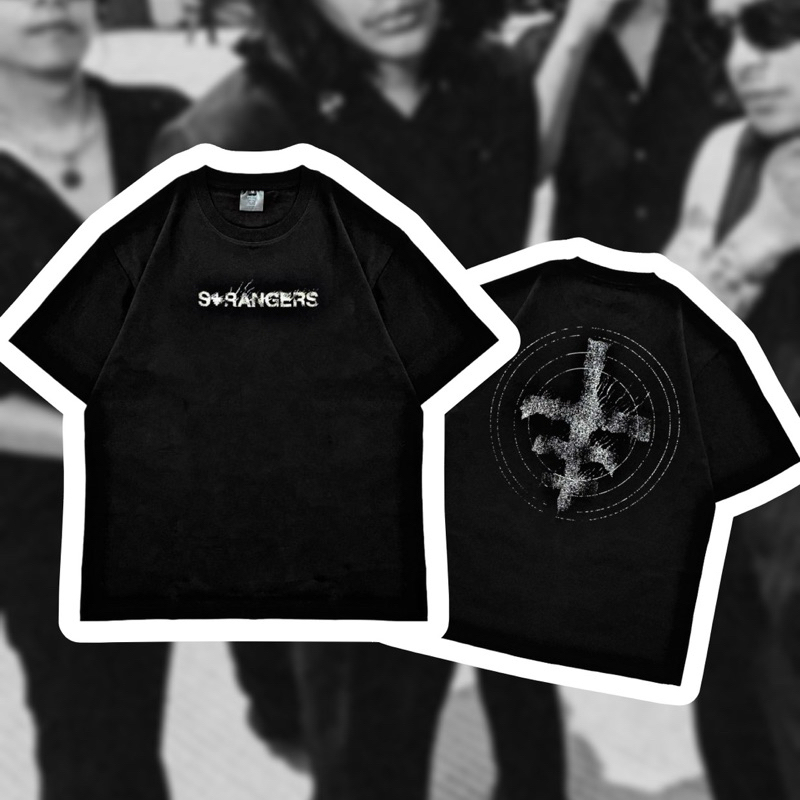 STRANGERS - UNKNOWN_1 BLACK T-SHIRT OFFICIAL MERCH