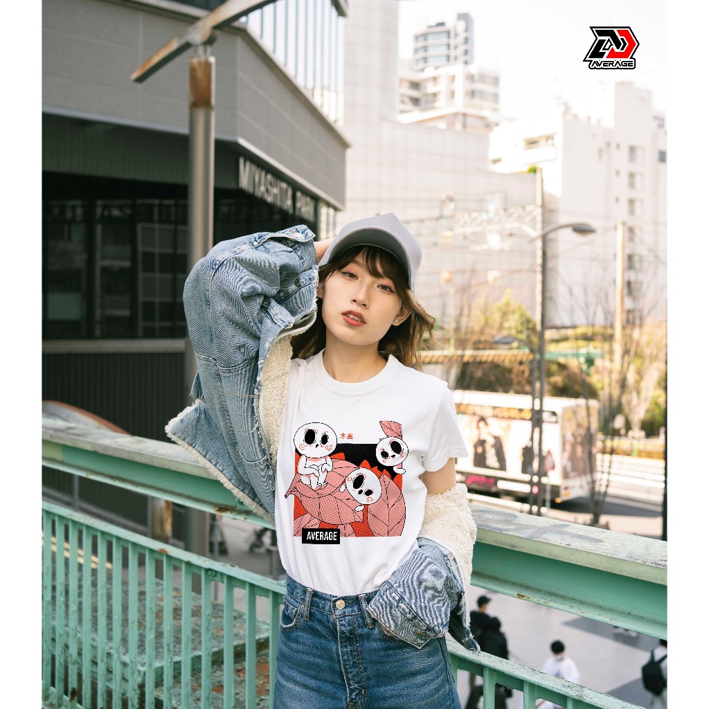 kaos distro AVERAGE - JAPANESE STYLE