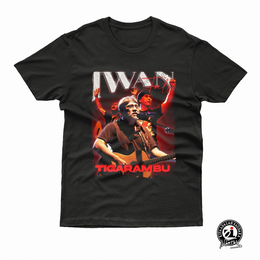 [PROMO] Kaos Distro Iwan Fals Tigarambu Kaos Band Kaos Iwan Fals Kaos Oi Kaos Falsmania Indonesia | 
