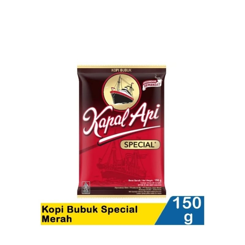 

Kapal Api Kopi Bubuk Special 150G