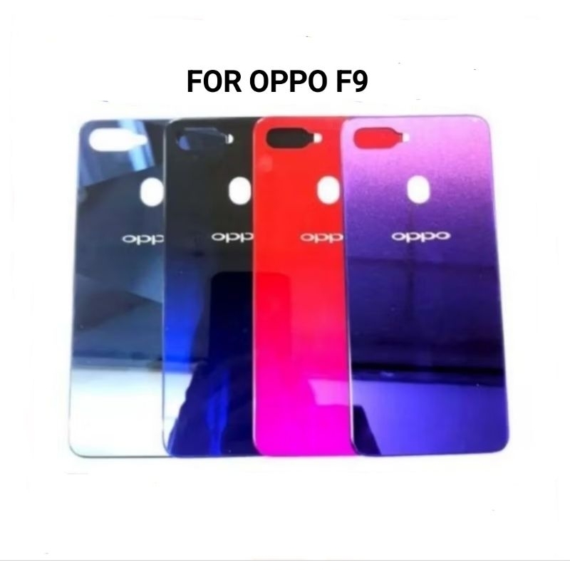 BACKDOOR OPPO F9/F9 PRO COVER TUTUP MESIN ORIGINAL