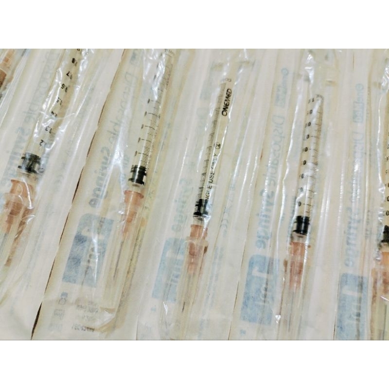 OneMed Disposable Syringe 1ml / Spuit 1ml/cc