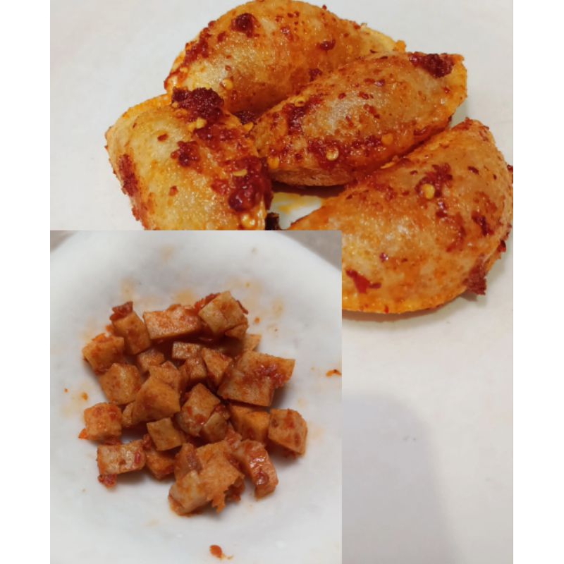 

CIRENG ISI BAKSO PEDAS daun jeruk ( isi 10 pcs) free Chili oil