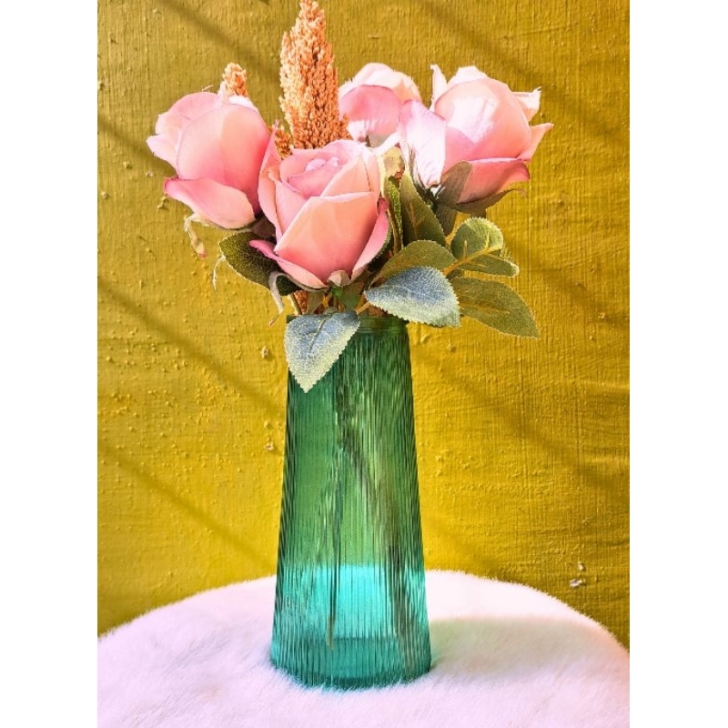 Vas Kaca  Bunga Vas Kaca Aestetik Vas Kaca Besar Vas Kaca Wedding Decoration Dekorasi Kamar Vas Bung