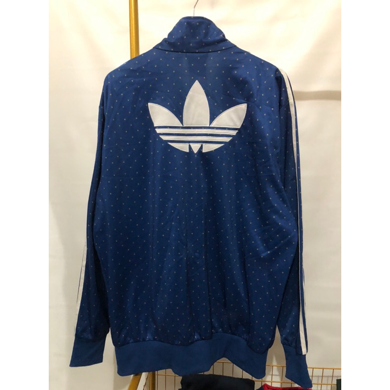 tracktop adidas trefoil big logo firebird size besar