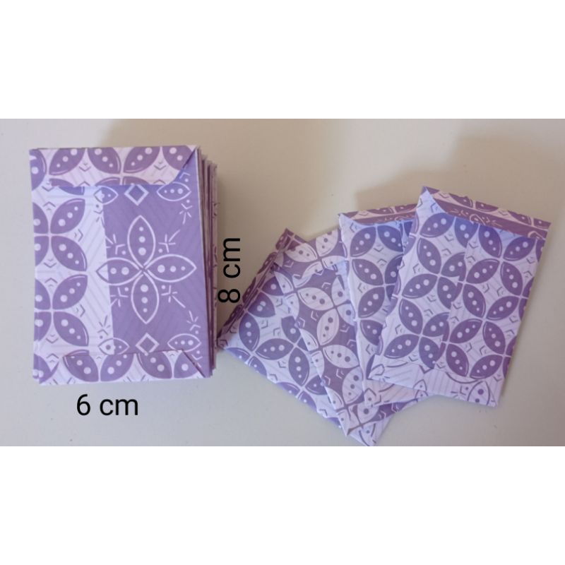 

Amplop Mini Batik Lucu