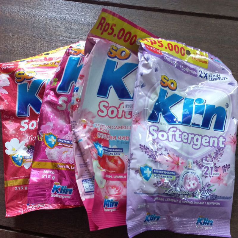 DETERJEN BUBUK SO KLIN SOFTERGENT