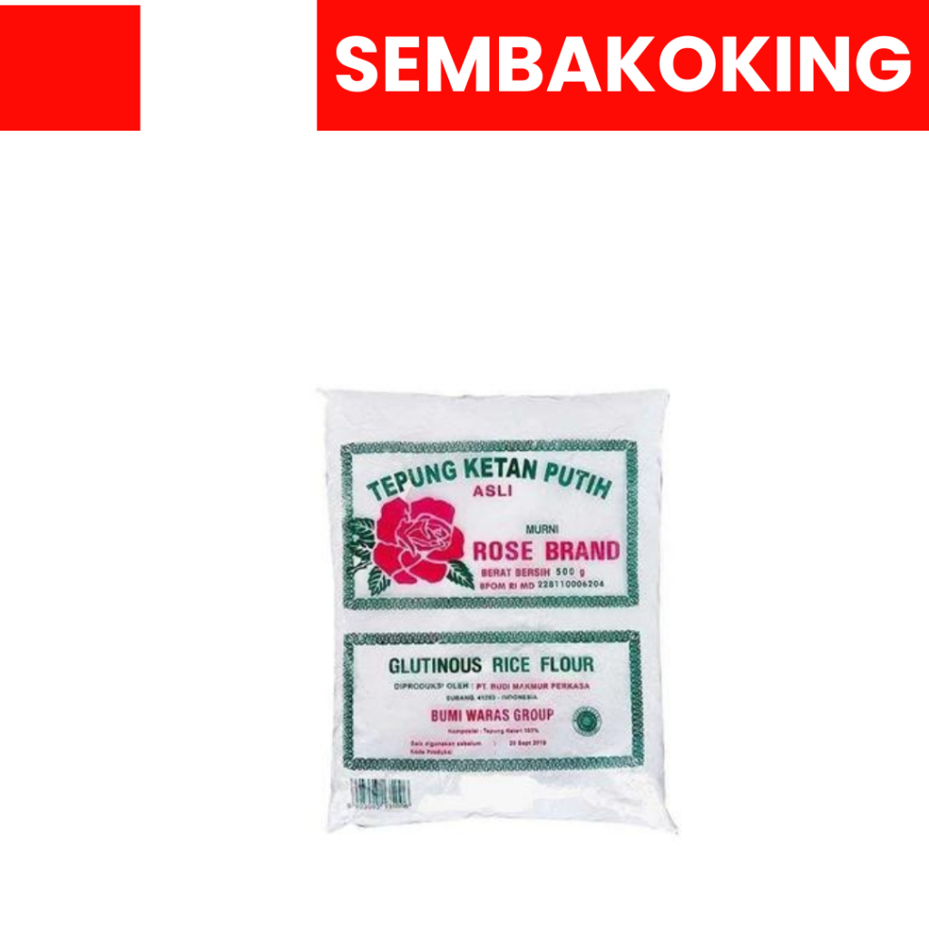 

TEPUNG KETAN PUTIH ROSEBRAND 500GR