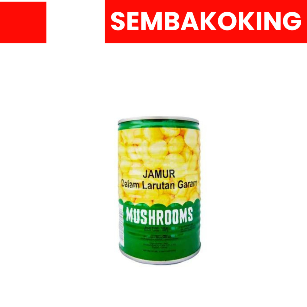 

JAMUR KANCING KALENG CHAMPIGON MUSHROOM MEI KUI HWA 425GR