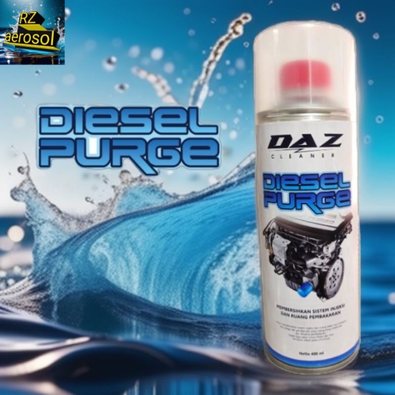 DAZ DIESEL PURGE CAIRAN POGING DALAM MESIN PEMBERSIH SISA BAHAN BAKAR 400ML