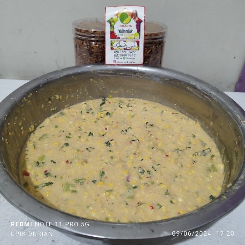 

Adonan Perkedel Jagung Khas Minang Fresh