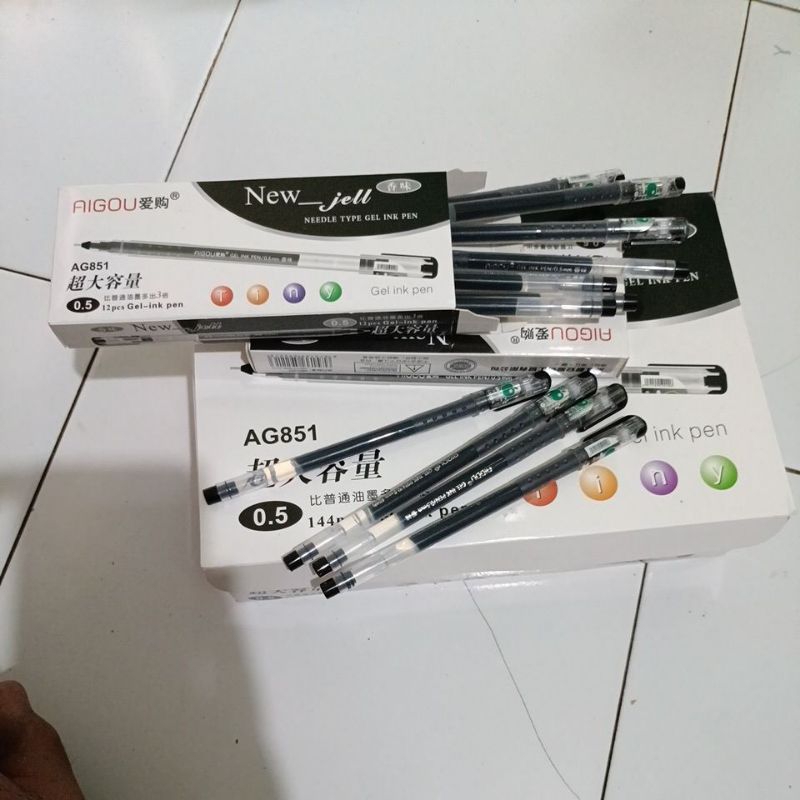 

(12PCH) BOLPOIN NEW GELL AIGOU