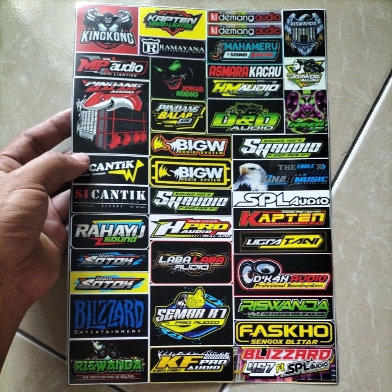 

STIKER SOUND | STIKER AUDIO | STIKER SOUNDSYSTEM | STIKER PACK | STIKER VYNIL | STIKER ANTI AIR