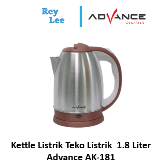 Kettle Listrik Teko Listrik  1.8 Liter Advance AK-181
