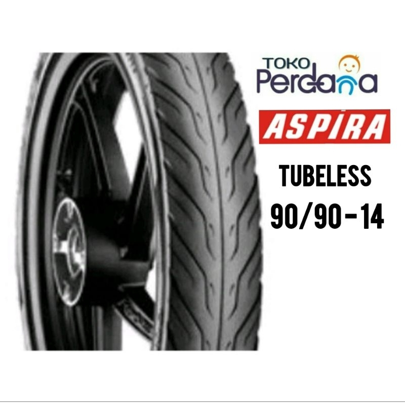 BAN LUAR TUBELESS ASPIRA 90/90 14