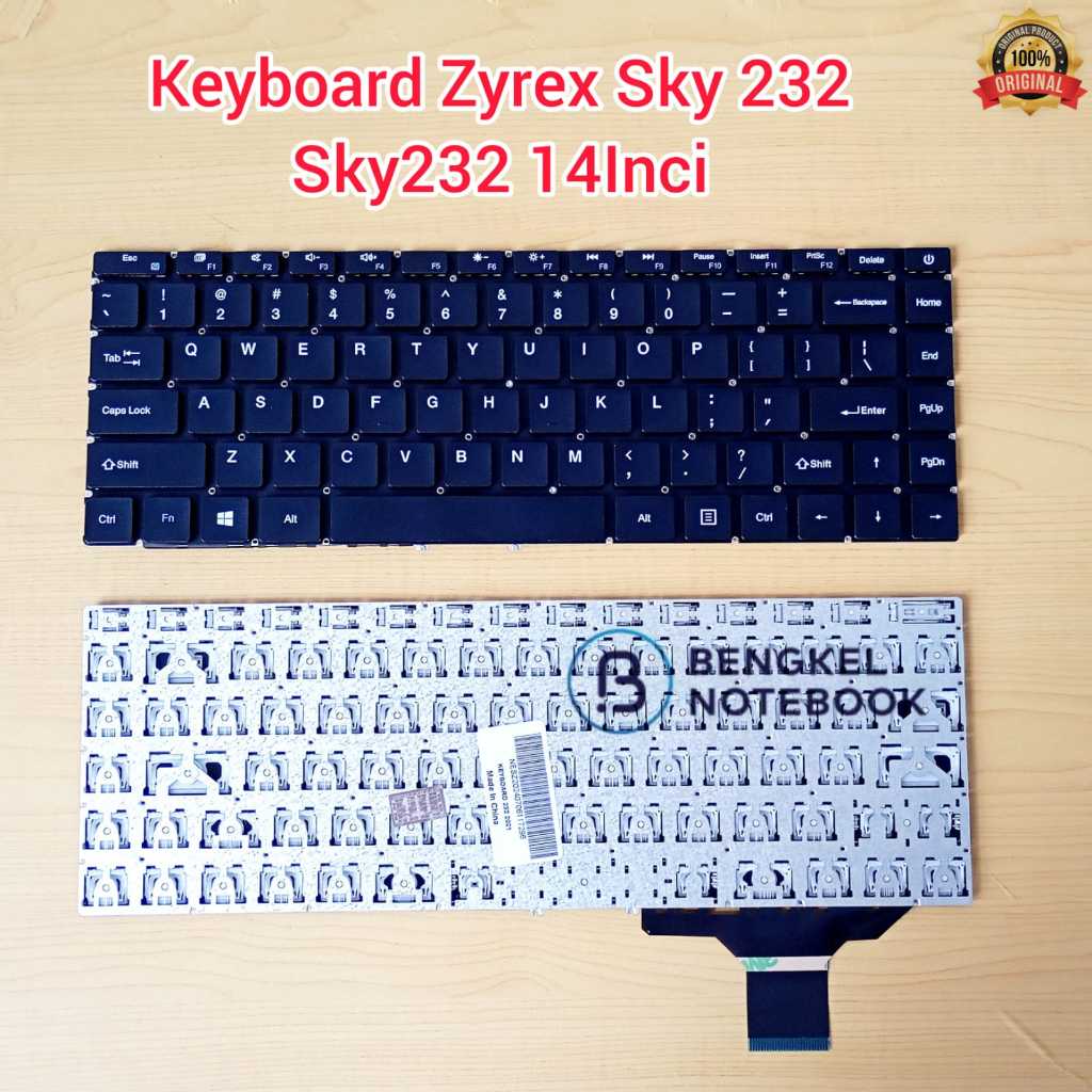 Keyboard Zyrex Sky 232 Sky232 14inch