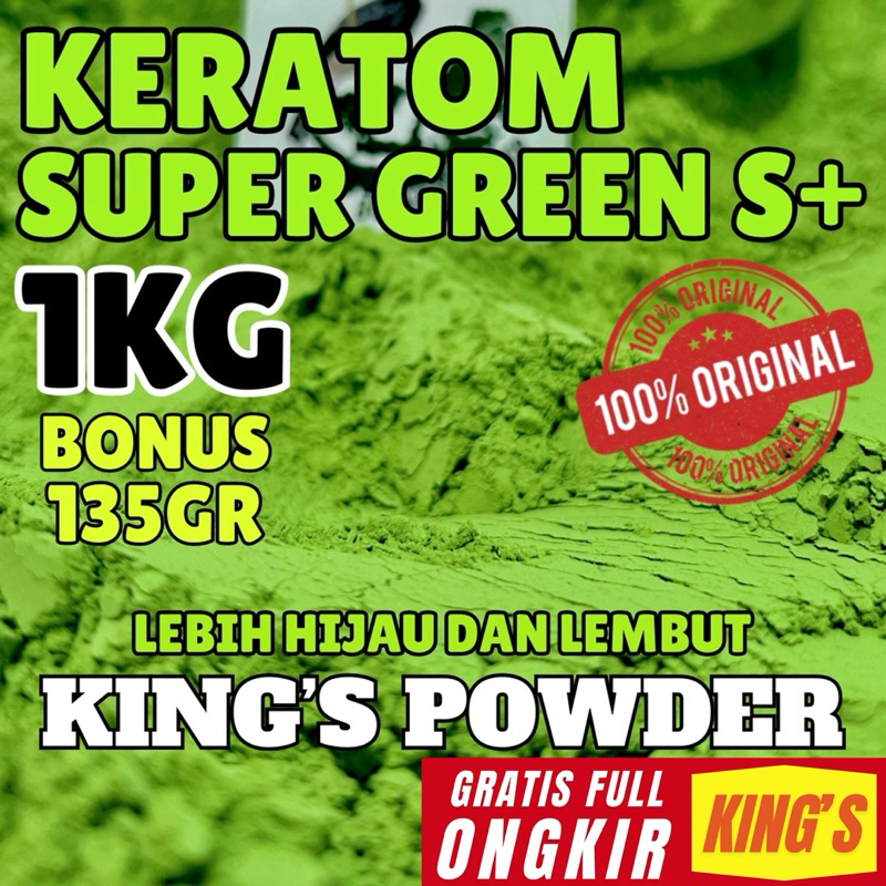 

KINGS POWDER (GERATIS 135 GRAM)