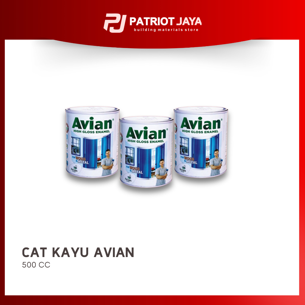 CAT KAYU 500 CC MERK AVIAN