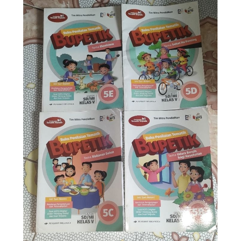 bupetik kelas 5 b,c,d,e Erlangga