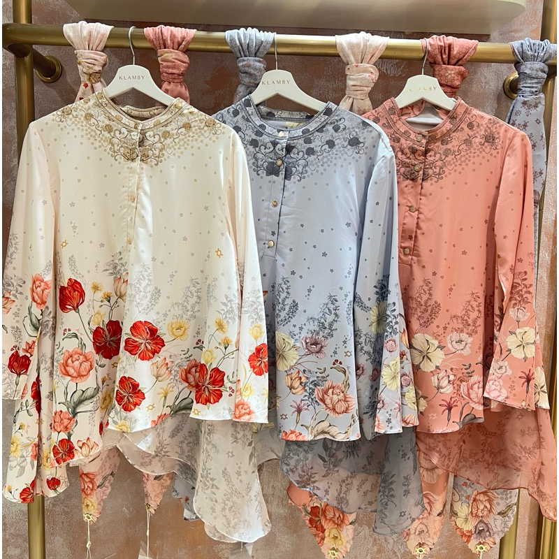 DAYANA BLOUSE WEARINGKLAMBY ORIGINAL S M L XL XXL XXXL by wearing klamby