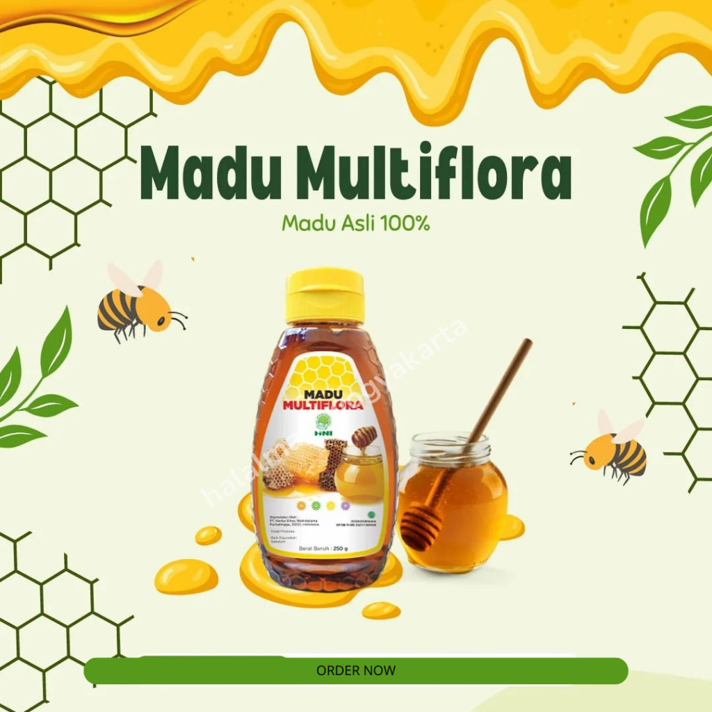 

BISA DIGUNAKAN SEBAGAI PENGGANTI SIRUP, GULA, DAN MSG (PENYEDAP RASA)-MADU MULTIFLORA