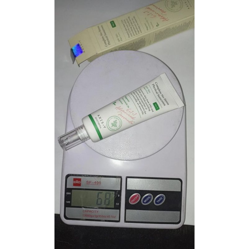 preloved Axis y sunscreen