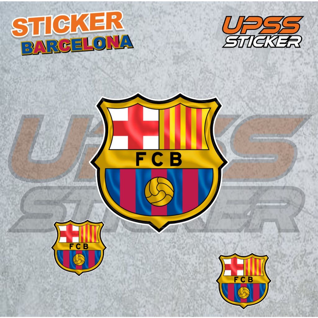 

Stiker Sticker Barcelona Case Phone Logo Brand Band Aesthetic Journal Clothing Basic Casing Striping Tempel Label Merk Dinding Graftac Vinyl High Quality decal