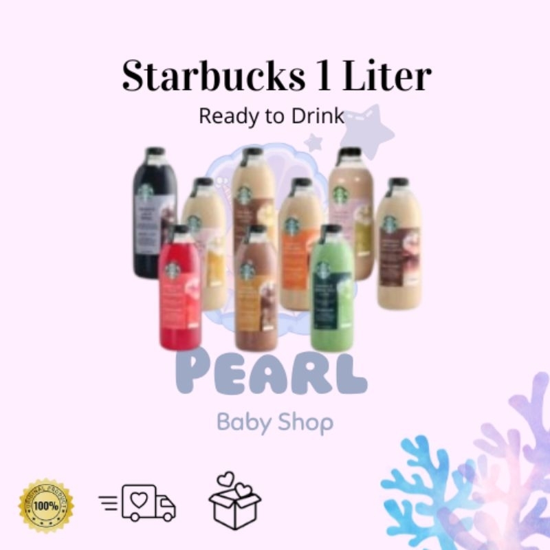 

Starbucks Ready to Drink 1 Liter (Khusus Instant & Sameday)