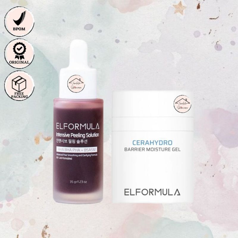 READY SIAP KIRIM [BPOM] ELFORMULA Peeling Serum +ELFORMULA Moisturizer