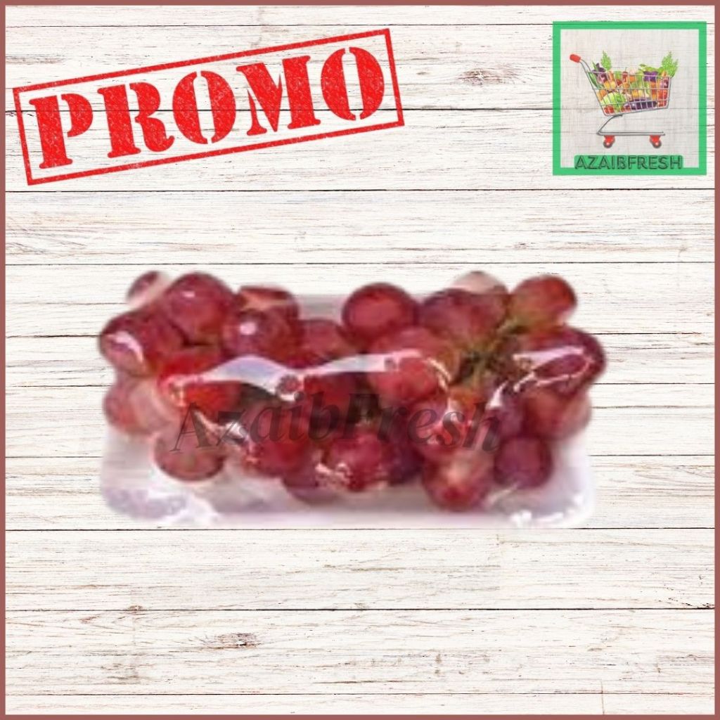 

Buah Segar Anggur Merah 250 Gram