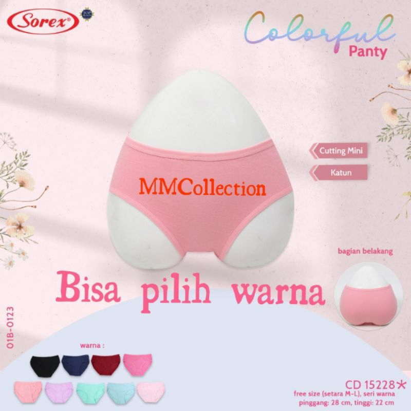 Celana Dalam Wanita Cd Remaja Sorex 15227 15228 15226 katun
