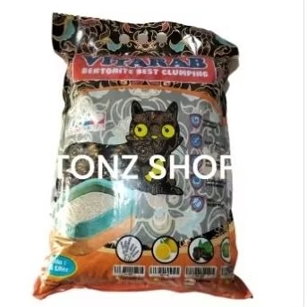 PASIR  KUCING VITARA GUMPAL WANGI AROMA KOPI,APEL,JERUK 5L