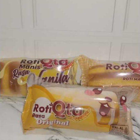 

ROTI MANIS QTA VANILA/ORIGINAL/KRIM KEJU