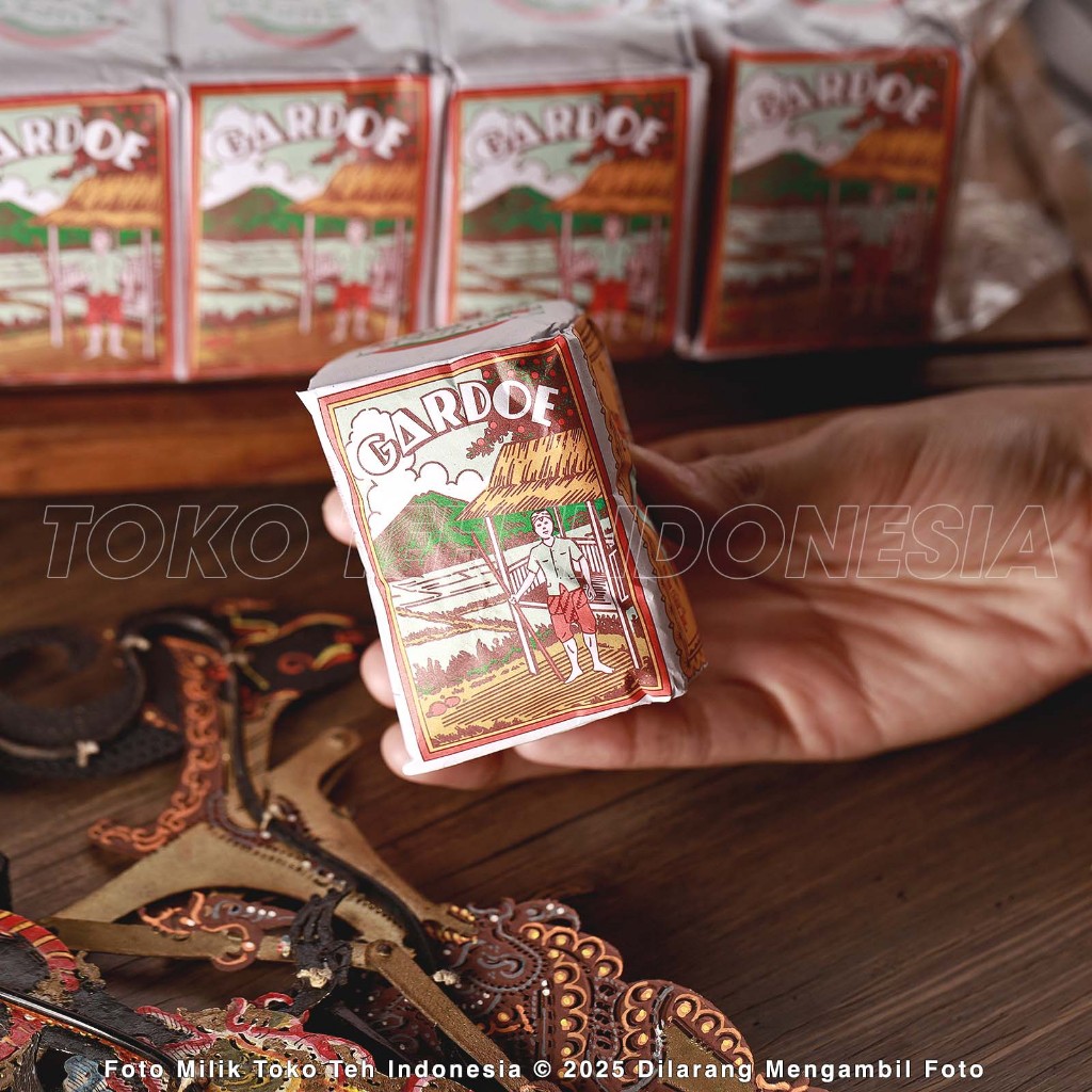 

Teh Solo - Teh GARDOE ORANGE 1pcs 40gr Teh Tubruk Asli Indonesia Teh Hijau Melati Green Tea Indonesian Heritage Javanese Tea