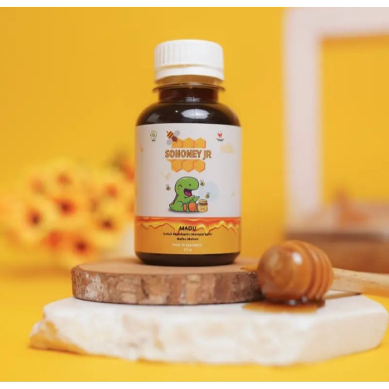 

Sohoney JR Madu nutrisi anak 1Box (free box+buble) free ongkir