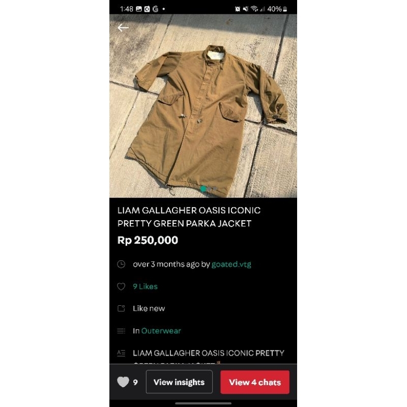 Liam Gallagher Jacket