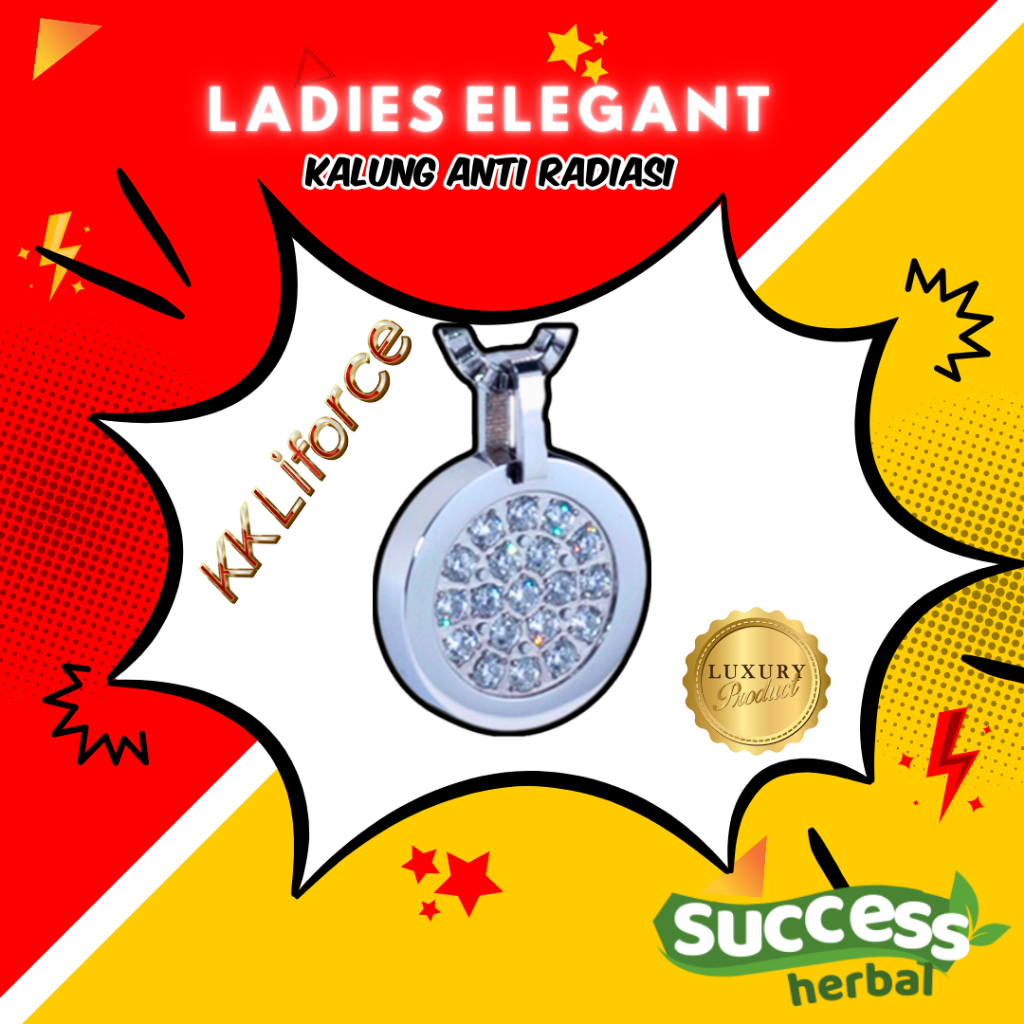 Kalung Energi untuk Kesehatan KK Lifeforce KKliforce KK Liforce Ladies Elegant Necklace Best Seller 