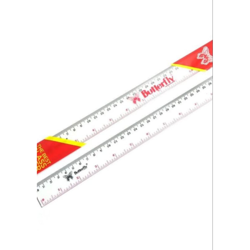 

Penggaris Plastik 30cm Butterfly