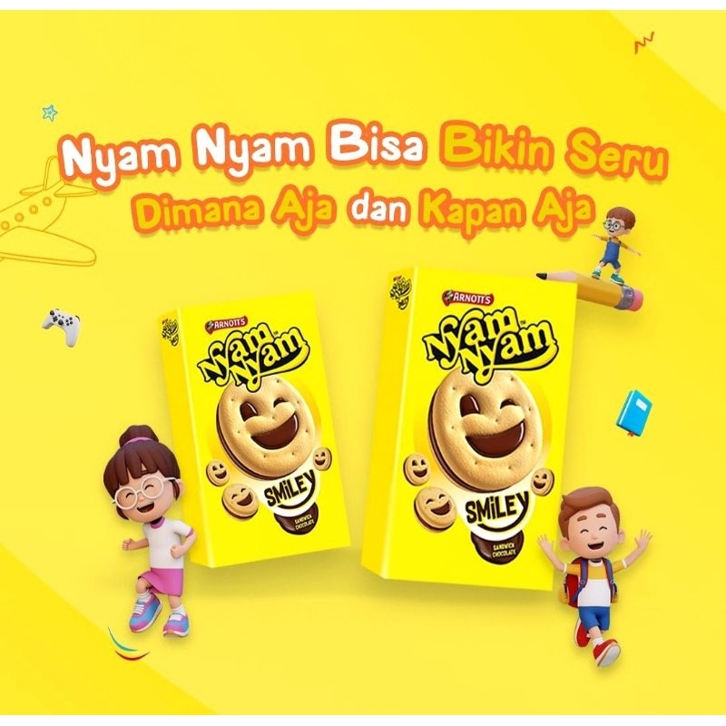 

NYAM NYAM Smiley 22.5Gr/45Gr