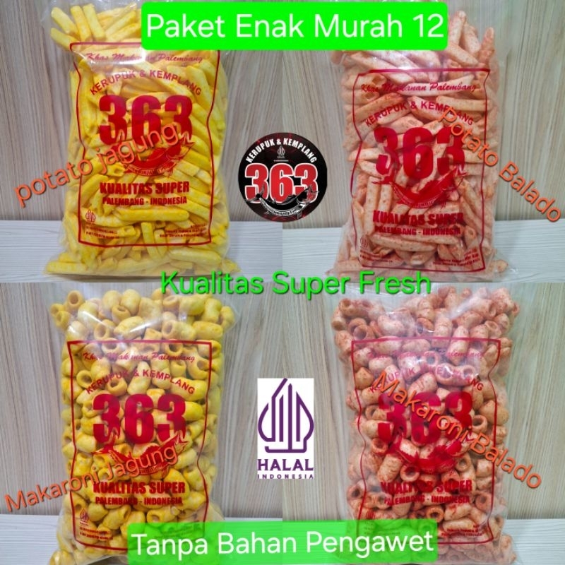 

Kerupuk Paket Enak Murah 12 Kemplang Kualitas Asli Ikan Super Fresh Enak Halal