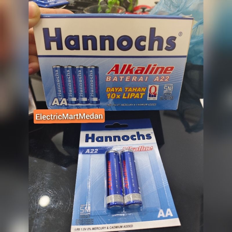 baterai A22 ALKALINE Hannochs/batrai A22