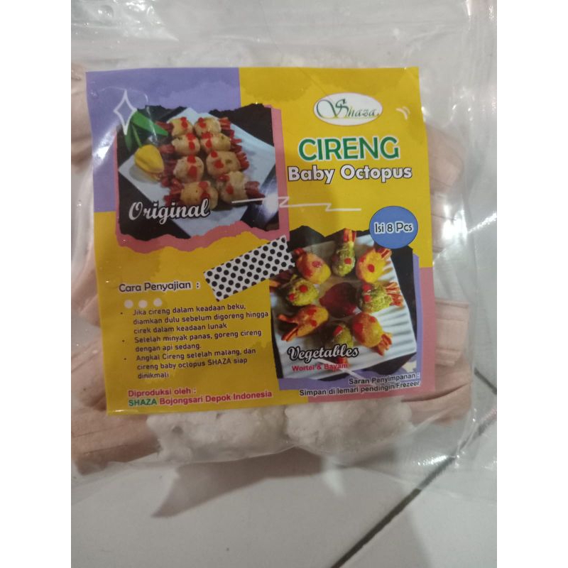 

Cireng Krispi Baby Octopus