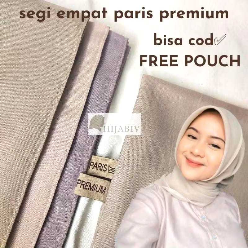 [AnnaHijab] Hijab paris premium hijab sekolah beseller terlaris no 1 hijab paris premium ORI grade A