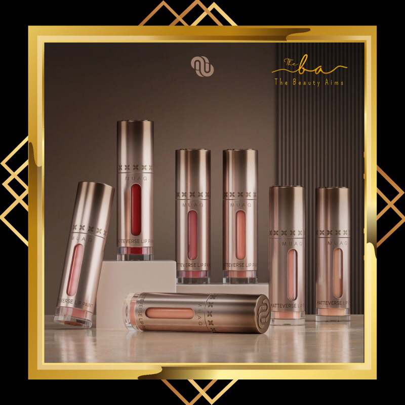 MUAQ Matteverse Lip Paint / Muaq Lipcream X Mua Hits