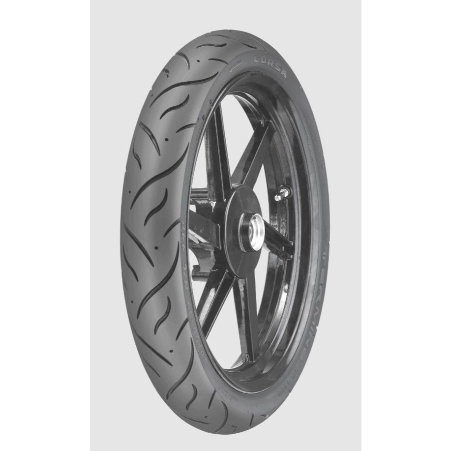 (BAYAR DITEMPAT) 1SET BAN CORSA 80/90-14 DAN CORSA 90/90-14 TERMINAT 012 Ban Motor VARIO 125, BEAT, 