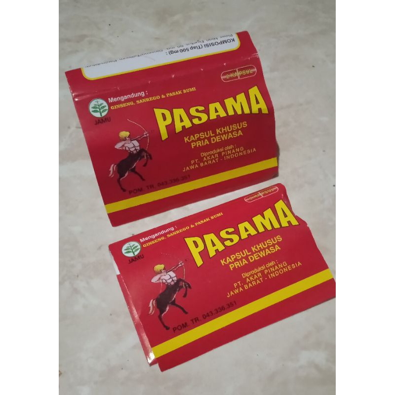 

Pasama blister 2 kapsul