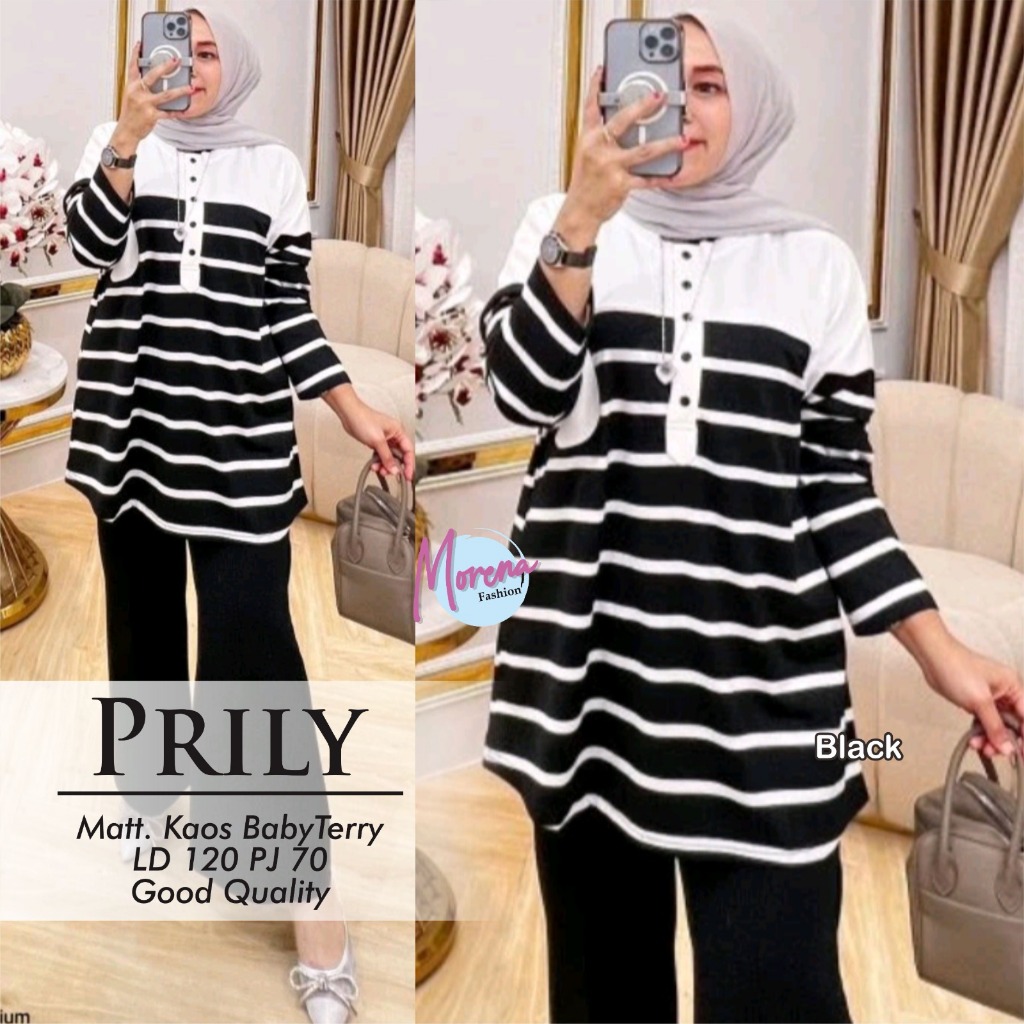 BLOUSE JUMBO WANITA MOTIF GARIS GARIS TERBARU PAKAIAN WANITA WANITA BAJU ATASAN JUMBO BLOUSE SALUR V