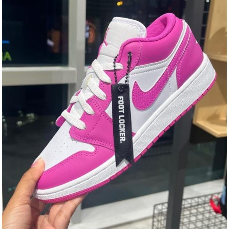 Nike Air Jordan 1 Low Girls's - Fire Pink