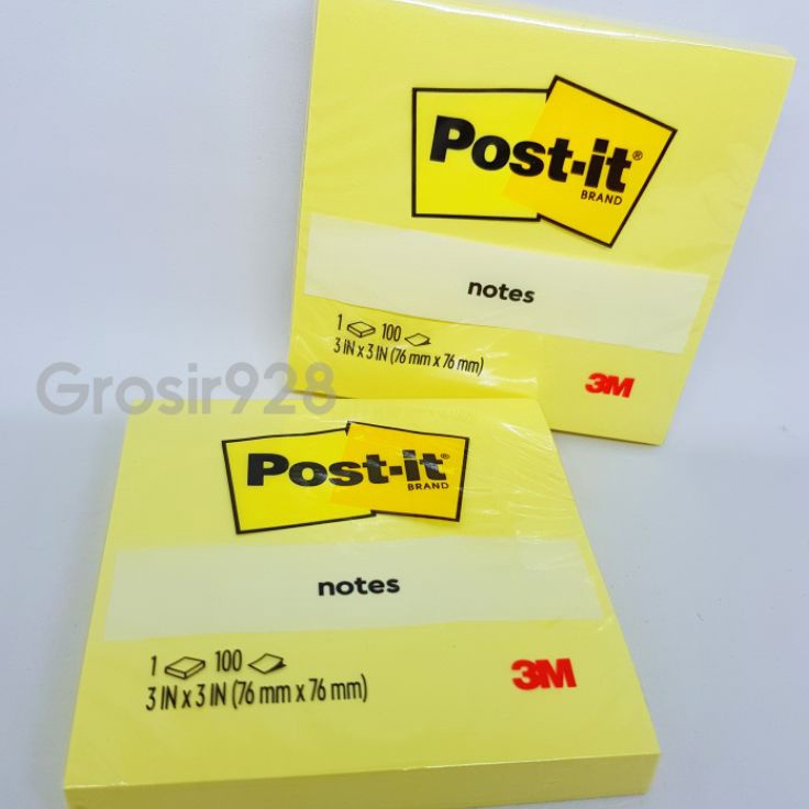 

HANYA DISINI BELANJA LEBIH MUDAH Memo Stick Sticky Notes Post It 3M 654 Kuning 76 x 76 mm