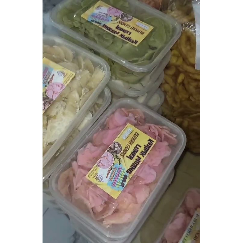 

keripik pisang lumer bikin nagih